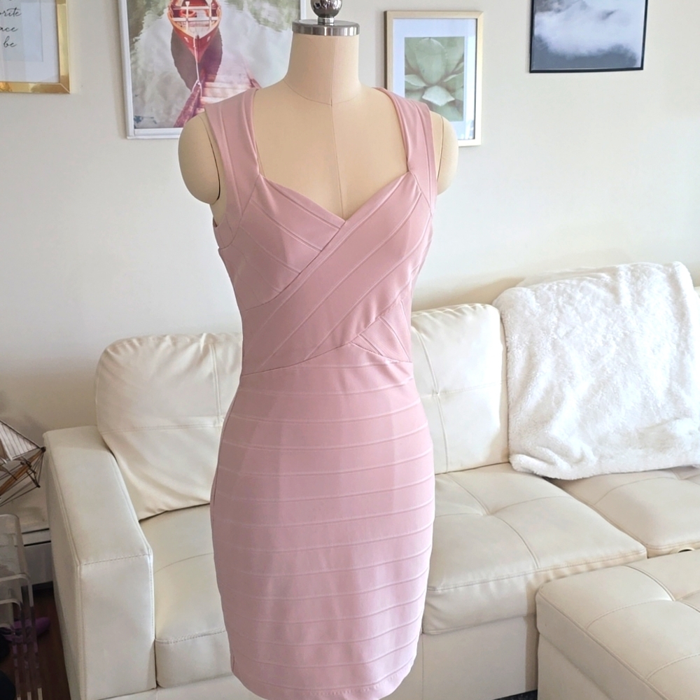 Dusty Pink Guess  Mini Dress